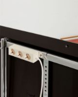 Billede af Pedestal Pipe Moon Rollin' TV Stativ 107x78 cm - Chrome