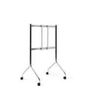 Billede af Pedestal Pipe Moon Rollin' Tall TV Stativ 121x78 cm - Chrome