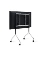 Billede af Pedestal Pipe Moon Rollin' Tall TV Stativ 121x78 cm - Chrome