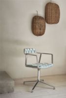 Billede af Vipp 452 Swivel Stol m. Gliders - Aluminium /Lagrasse