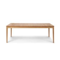 Billede af Sibast Furniture No 2 Table inkl. Tillægsplader 200x95 cm - Natural Oiled Oak 