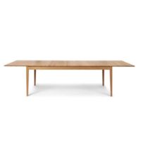 Billede af Sibast Furniture No 2 Table inkl. Tillægsplader 200x95 cm - Natural Oiled Oak 