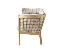 Billede af FDB Møbler J148 2 pers. Sofa Erik Ole Jørgensen L: 150 cm - Eg/Hestedækken