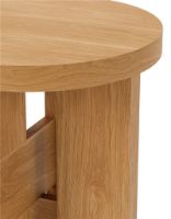 Billede af Thorup Copenhagen Mio Stool & Sidetable H: 44 cm - Solid Oiled Oak