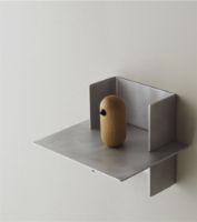 Billede af Normann Copenhagen Alu Hylde L: 25 cm - Børstet Aluminium