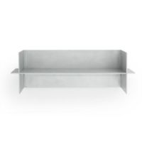 Billede af Normann Copenhagen Alu Hylde L: 60 cm - Børstet Aluminium