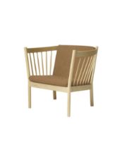 Billede af FDB Møbler Erik Ole Jørgensen J146 Lænestol H: 79,5 cm - Eg/Brun