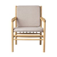 Billede af FDB Møbler J147 Lænestol Erik Ole Jørgensen H: 79,5 cm - Eg/Light Grey