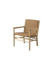 Billede af FDB Møbler J147 Lænestol Erik Ole Jørgensen H: 79,5 cm - Eg/Brown 