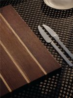 Billede af Ferm Living Stribe Cutting Board 25x36 cm - Valnød/Ask
