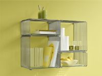 Billede af Montana Panton Wire Single Half Height 17,2x34,8x25,7 cm - 43 Chrome