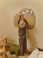 Billede af Ferm Living Willora Magnetic Board H: 70 cm - Jern/Cashmere