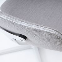 Billede af raawii Arba Lounge Chair H: 72 cm - Grey/Light Grey Aluminium