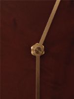 Billede af Ferm Living Melt Wall Clock 28x33 cm - Dark Stained Burl