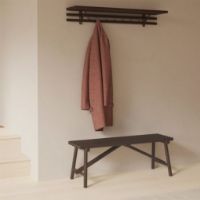 Billede af Cane-line Indoor Sticks Bænk B: 120 cm - Mahogni/Brown 