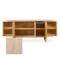 Billede af Skovby SM543 Skænk 82x194 cm - Hvidolieret Eg