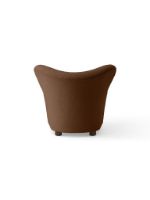 Billede af Audo Copenhagen Den Trætte Mand Loungestol H: 88 cm - Dark Stained Oak/Baena 95