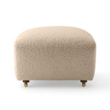 Billede af Audo Copenhagen Den Trætte Mand Fodskammel H: 36 cm - Dark Stained Oak/Baena 15