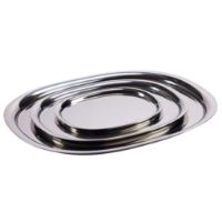 Billede af Piet Hein Superelliptisk Bakke 3-Pak - Rustfrit Stål