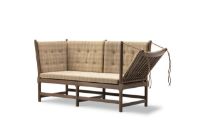 Billede af Fredericia Furniture 1789 2 Pers. Tremmesofa Højre L: 160 cm - Chestnut Brown Bøg/Steelcut Beat 0335