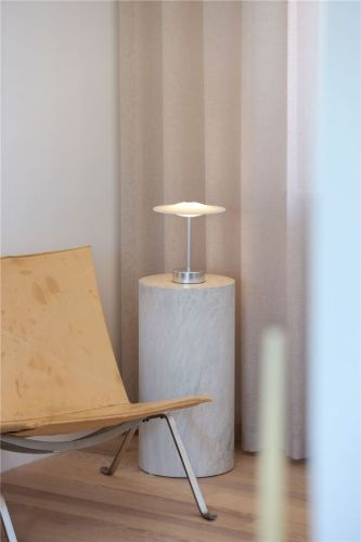 Piet Hein Sinus 22 Portable Bordlampe H: 25 cm - Aluminium/Steel