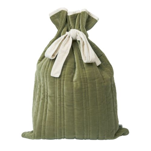 Ferm Living Vari Quited Sæk 50x70 cm - Bomuld/Khaki