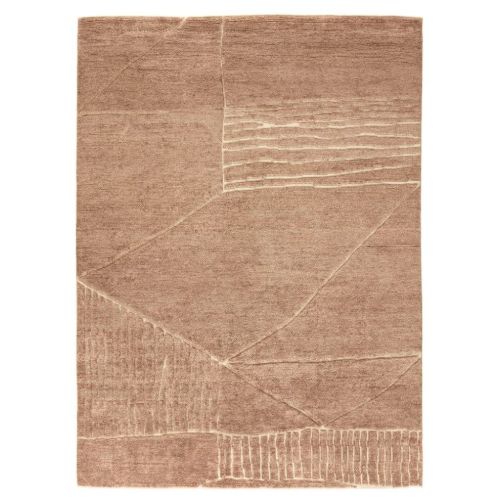 Rezas Landscape Fields  Gulvtæppe 240x170 cm - Brown