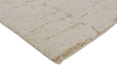 Rezas Amber Collection Gulvtæppe 240x170 cm - KB-10W White Natural