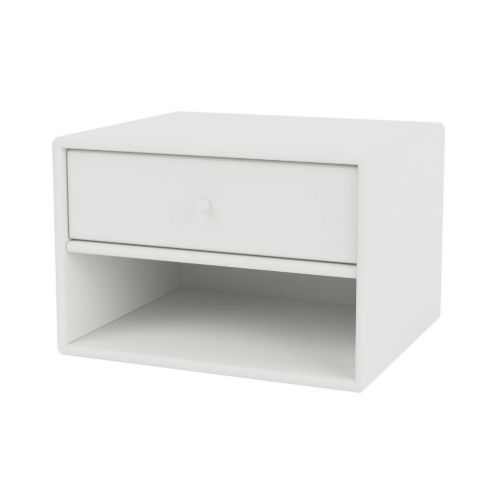 Montana Dash Sengebord med ophængsbeslag 35,4x24x30 cm - 01 White