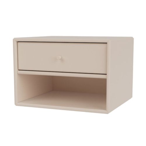 Montana Selection Dash Sengebord med ophængsbeslag 35,4x24x30 cm - 168 Clay