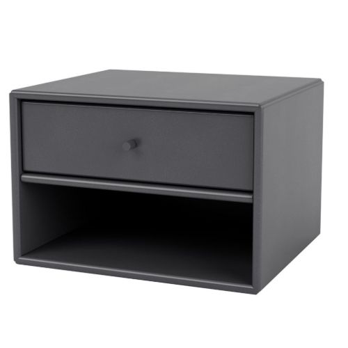 Montana Selection Dash Sengebord m. Ophængsbeslag 35,4x24x30 cm - 36 Coal