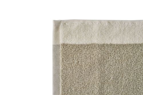 Vipp 102 Gæstehåndklæde 40x60 cm - Økologisk Bomuld/Khaki
