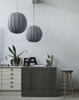 Billede af Made By Hand Knit-Wit Round Pedant Ø: 45 cm - Black