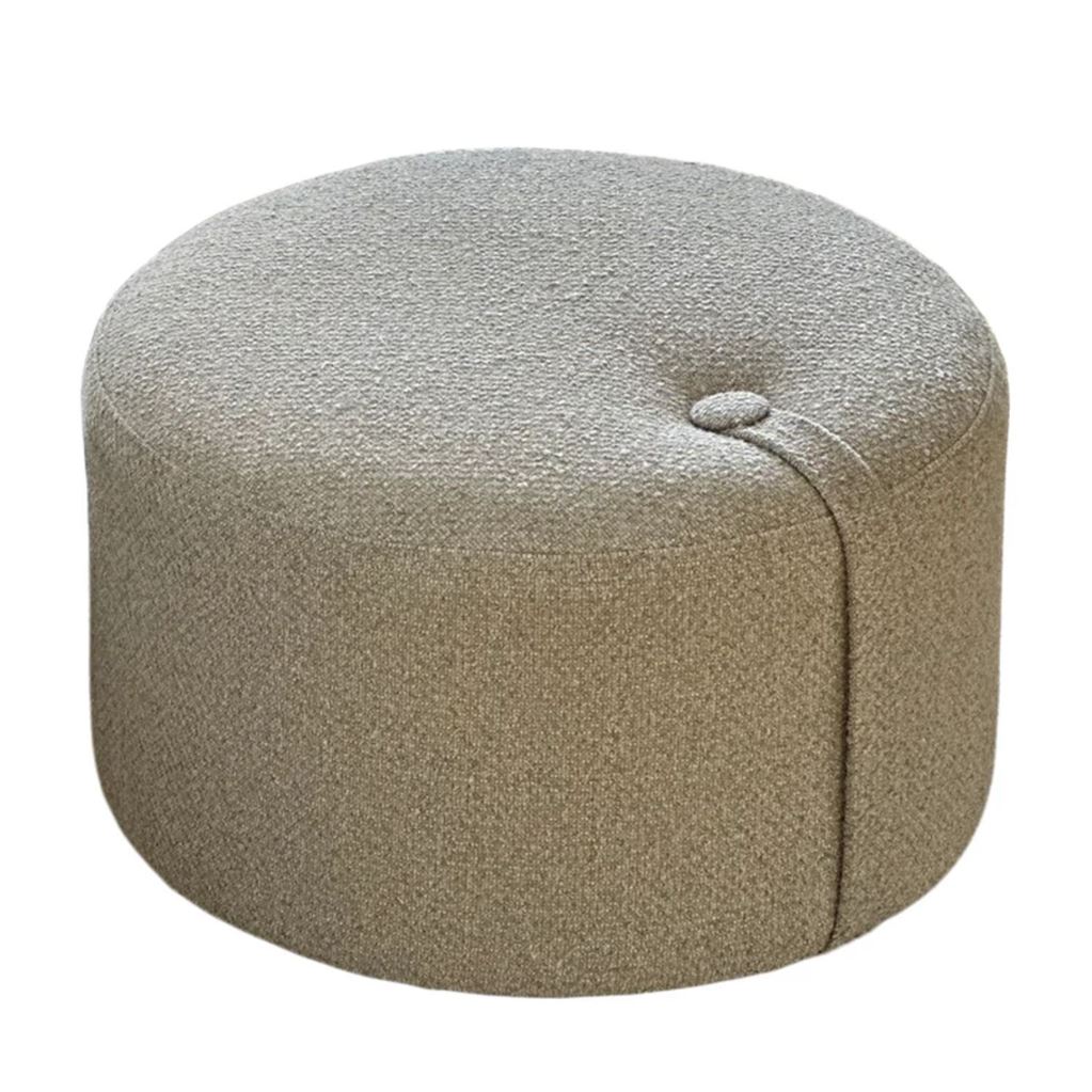 Billede af We Do Wood Designbite Pouf Small H: 42 cm - Polyester/Natural