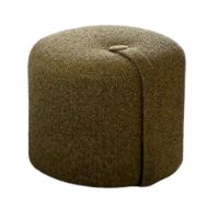 Billede af We Do Wood Designbite Pouf Small H: 42 cm - Polyester/Mustard
