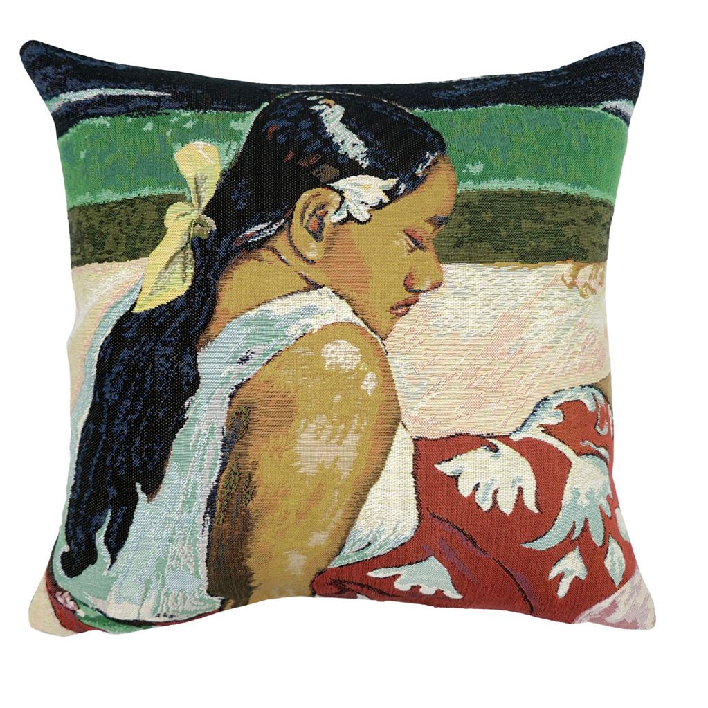 Billede af Poulin Design Paul Gauguin Pude 45x45 cm - Femmes De Tahiti