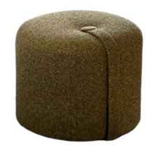 Billede af We Do Wood Designbite Pouf Medium H: 33 cm - Polyester/Mustard