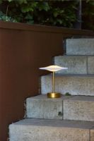 Billede af Piet Hein Sinus 22 Portable Bordlampe H: 25 cm - Aluminium/Brass