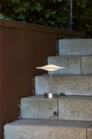 Billede af Piet Hein Sinus 22 Portable Bordlampe H: 25 cm - Aluminium/Steel