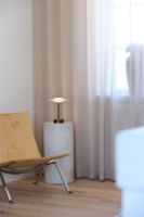 Billede af Piet Hein Sinus 22 Portable Bordlampe H: 25 cm - Aluminium/Aged Bronze