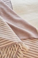 Billede af Silkeborg Uldspinderi Bogø Plaid 140x240 cm - Dusty Rose