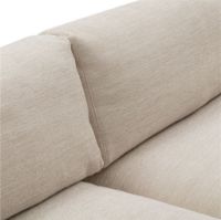 Billede af Wendelbo Maho 2,5 Seater Modul 40 L: 230 cm - Sortlakeret Stål/Roco Col. 16