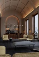 Billede af Woud Nakki Lobby Chaise Longue Left Module L: 150 cm - Bordeaux Rød