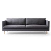 Billede af Mogens Hansen MH276 3 Pers Sofa L: 210 cm - Re-wool/Grå