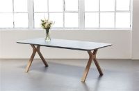 Billede af Andersen Furniture Space Udtræksbord, 220x95x74 cm - Eg/Hvid laminat
