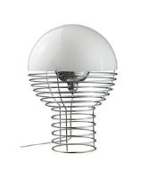 Billede af Verpan Wire Bordlampe H: 54 cm - Hvid 