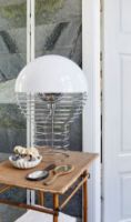 Billede af Verpan Wire Bordlampe H: 54 cm - Hvid 