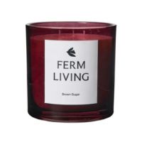 Billede af Ferm Living Vitto Duftlys Large H: 12 cm - Dark Grape