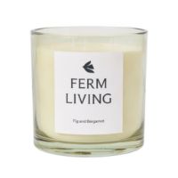 Billede af Ferm Living Vitto Duftlys Large H: 12 cm - Light Celedon