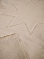 Billede af Ferm Living Vela Stjerne Juletræstæppe Ø: 120 cm - Bomuld/Natural